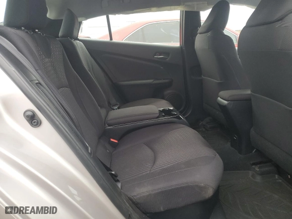 2017 Toyota Prius Prime Plus with VIN JTDKARFP5H3025405, listed as a Copart auction lot 45038225 with 74,290 mi miles and Salvage Title. Bid and sale history available at carsss.com. Image 10.
