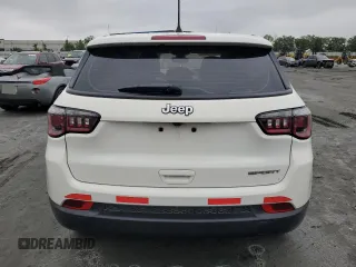 2019 Jeep Compass Sport with VIN 3C4NJCAB9KT778064, listed as a Copart auction lot 58696275 with 110,878 mi miles and Salvage title. Bid and sale history available at DreamBid. Image 6.