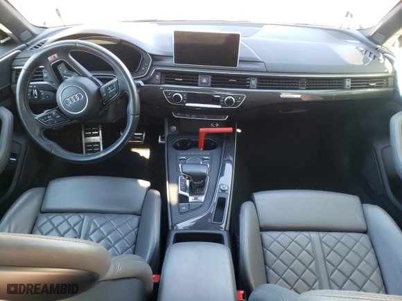2018 Audi S4 Premium Plus with VIN WAUB4AF4XJA003946, listed as a Copart auction lot 69813832 with 35,827 mi miles. Bid and sale history available at carsss.com. Image 8.