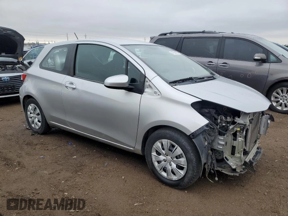 2014 Toyota Yaris L with VIN VNKJTUD36EA006305, listed as a Copart auction lot 47924665 with 98,791 mi miles and Salvage Title. Bid and sale history available at carsss.com. Image 4.