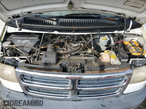 1998 Dodge Cargo Conversion with VIN 2B6HB11Y9WK129390, listed as a Copart auction lot 55708245 with 150,845 mi miles and Clean Title. Bid and sale history available at DreamBid. Image 12.