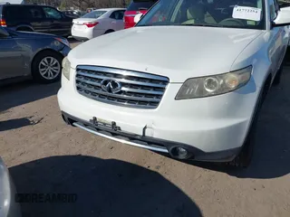 2006 Infiniti FX with VIN JNRAS08U26X104477, listed as a IAAI auction lot 41772254 with 250,228 mi miles. Bid and sale history available at carsss.com. Image 6.