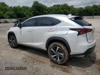 2020 Lexus NX 300 z VIN JTJGARBZ5L5010328, wystawiony jako Copart lot #58437605 z przebiegiem 67 752 mil mil oraz Szkoda całkowita • Salvage title. Historia ofert i sprzedaży dostępna na DreamBid. Obrazek 2.