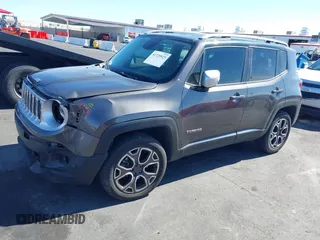 2016 Jeep Renegade Limited with VIN ZACCJBDT3GPD51130, listed as a IAAI auction lot 41725925 with 165,748 mi miles and . Bid and sale history available at DreamBid. Image 18.