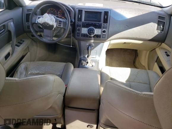 2006 Infiniti FX35 with VIN JNRAS08W26X206234, listed as a Copart auction lot 76210074 with 182,067 mi miles and Salvage Title. Bid and sale history available at carsss.com. Image 8.