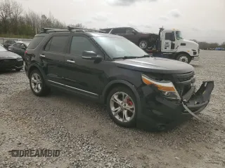 2012 Ford Explorer Limited with VIN 1FMHK7F88CGA12603, listed as a Copart auction lot 49880155 with 211,755 mi miles and Salvage Title. Bid and sale history available at carsss.com. Image 4.