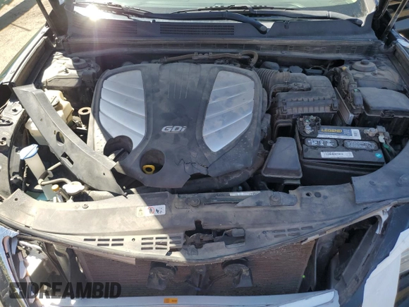 2012 Hyundai Azera with VIN KMHFG4JG2CA161033, listed as a Copart auction lot 52819405 with 89,102 mi miles and Salvage title. Bid and sale history available at DreamBid. Image 12.