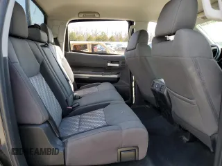 2018 Toyota Tundra 2WD SR5 with VIN 5TFEM5F18JX124954, listed as a Copart auction lot 46666015 with 101,300 mi miles and Salvage Title. Bid and sale history available at carsss.com. Image 10.