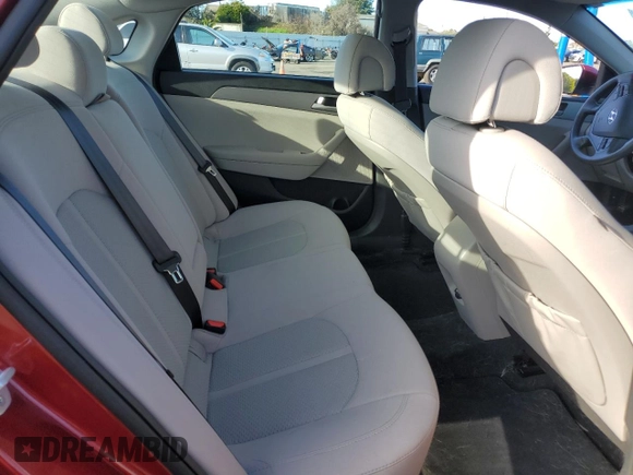 2016 Hyundai Sonata SE with VIN 5NPE24AF9GH323096, listed as a Copart auction lot 87087964 with 52,770 mi miles and Salvage Title. Bid and sale history available at carsss.com. Image 10.