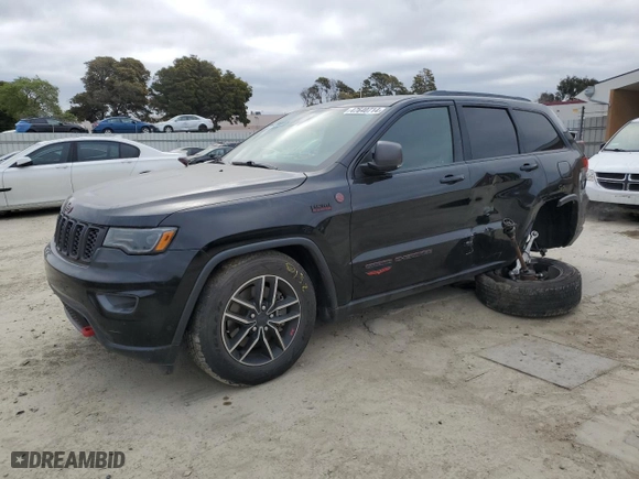 2019 Jeep Grand Cherokee Trailhawk with VIN 1C4RJFLT1KC640958, listed as a Copart auction lot 47640714 with 40,393 mi miles. Bid and sale history available at carsss.com. Image 1.