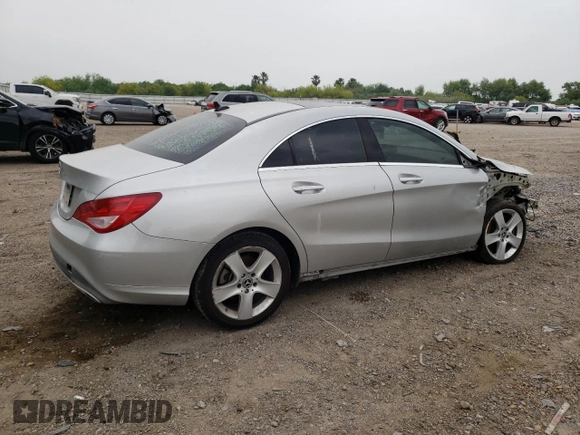 2018 Mercedes-Benz CLA with VIN WDDSJ4EB2JN570731, listed as a Copart auction lot 47513753 with 38,741 mi miles. Bid and sale history available at carsss.com. Image 3.