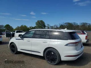 2022 Lincoln Aviator Reserve with VIN 5LM5J7XC2NGL14736, listed as a Copart auction lot 54903515 with 47,598 mi miles and Salvage title. Bid and sale history available at DreamBid. Image 2.