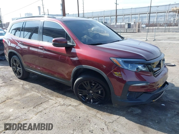 2022 Honda Pilot Special Edition z VIN 5FNYF6H21NB101647, wystawiony jako IAAI lot #42101234 z przebiegiem 32 862 mil mil oraz . Historia ofert i sprzedaży dostępna na DreamBid. Obrazek 1.