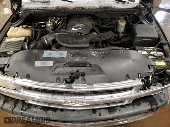 2002 Chevrolet Suburban LS with VIN 1GNFK16Z42J110098, listed as a Copart auction lot 44579395 with 317,196 mi miles and Clean Title. Bid and sale history available at carsss.com. Image 12.