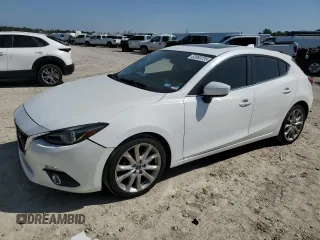 2014 Mazda 3 S Grand Touring with VIN JM1BM1M33E1163458, listed as a Copart auction lot 52093725 with 141,757 mi miles and Salvage Title. Bid and sale history available at DreamBid. Image 1.