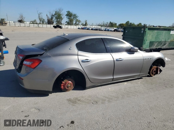 2016 Maserati Ghibli z VIN ZAM57XSA3G1167081, wystawiony jako Copart lot #49139785 z przebiegiem Nie podano mil oraz Czysty tytuł • Clean title. Historia ofert i sprzedaży dostępna na DreamBid. Obrazek 3.