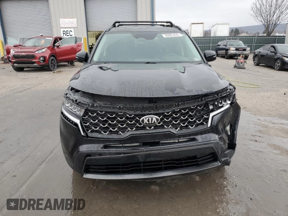 2021 Kia Sorento S with VIN 5XYRLDLCXMG012488, listed as a Copart auction lot 50083435 with 60,272 mi miles and Salvage Title. Bid and sale history available at DreamBid. Image 5.