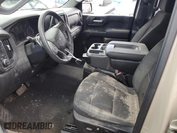 2022 Chevrolet Silverado 1500 Custom Trail Boss with VIN 3GCUDCET4NG579555, listed as a Copart auction lot 51195454 with Not Provided miles and Salvage Title. Bid and sale history available at DreamBid. Image 7.