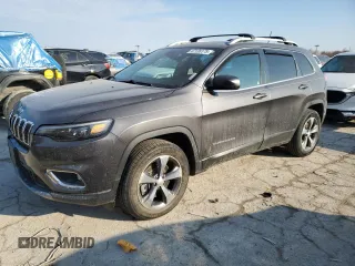 2019 Jeep Cherokee Limited with VIN 1C4PJMDX0KD294277, listed as a Copart auction lot 47136175 with 98,319 mi miles and Salvage Title. Bid and sale history available at carsss.com. Image 1.