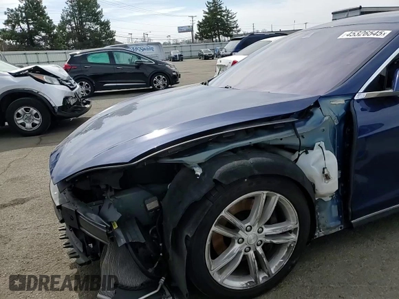 2015 Tesla Model S 85D with VIN 5YJSA1E27FF108017, listed as a Copart auction lot 45326545 with 119,065 mi miles and Salvage Title. Bid and sale history available at carsss.com. Image 11.