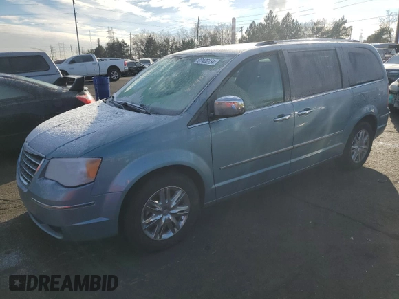 2009 Chrysler Town & Country Limited with VIN 2A8HR64X29R603966, listed as a Copart auction lot 87400134 with 32,524 mi miles and Salvage Title. Bid and sale history available at carsss.com. Image 1.