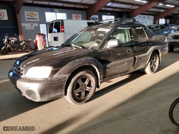 2005 Subaru Baja (Natl) Sport with VIN 4S4BT62C257100265, listed as a Copart auction lot 45556505 with NaN miles and Clean Title. Bid and sale history available at carsss.com. Image 1.