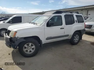 2005 Nissan Xterra S with VIN 5N1AN08U85C619329, listed as a Copart auction lot 46829725 with 232,651 mi miles and Salvage Title. Bid and sale history available at carsss.com. Image 1.