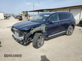 2022 Hyundai Santa Fe SEL with VIN 5NMS3DAJ6NH473438, listed as a Copart auction lot 48191605 with 46,744 mi miles and Salvage Title. Bid and sale history available at carsss.com. Image 1.