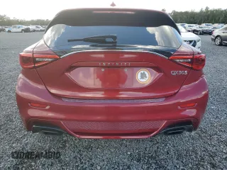 2017 Infiniti QX30 Sport with VIN SJKCH5CP1HA020580, listed as a Copart auction lot 75184324 with 0 mi miles and Salvage Title. Bid and sale history available at carsss.com. Image 6.
