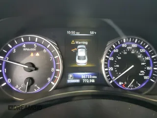 2017 Infiniti Q50 3.0t Sport with VIN JN1EV7AR7HM838322, listed as a Copart auction lot 88759165 with 86,733 mi miles and Salvage Title. Bid and sale history available at carsss.com. Image 9.