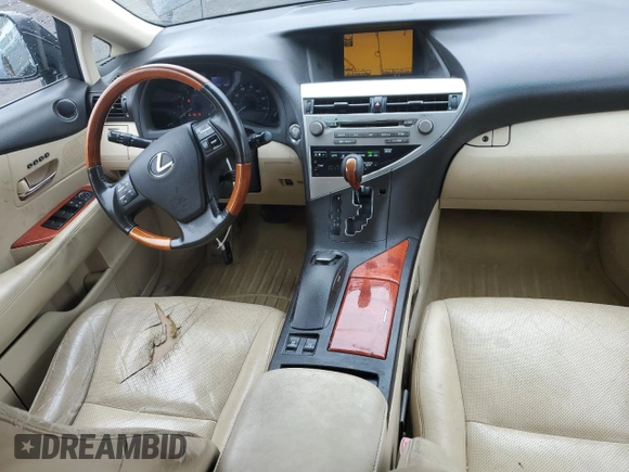 2011 Lexus RX 350 with VIN JTJBK1BA8B2015106, listed as a Copart auction lot 61424825 with 317,073 mi miles and Clean title. Bid and sale history available at DreamBid. Image 8.