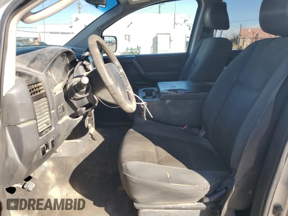 2008 Nissan Titan XE with VIN 1N6AA07D58N336880, listed as a Copart auction lot 45568365 with 352,265 mi miles and Salvage Title. Bid and sale history available at carsss.com. Image 7.
