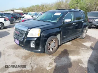 2011 GMC Terrain SLT-2 with VIN 2CTALWEC1B6478721, listed as a IAAI auction lot 41872369 with 126,076 mi miles and . Bid and sale history available at carsss.com. Image 2.