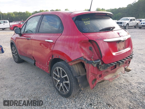 2016 FIAT 500X Trekking Plus with VIN ZFBCFXET3GP390507, listed as a IAAI auction lot 42178918 with 165,382 mi miles and . Bid and sale history available at DreamBid. Image 3.