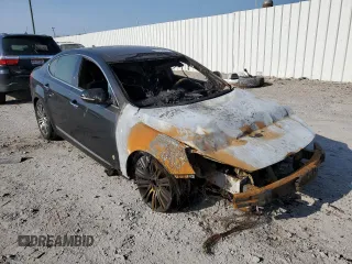 2014 Kia Cadenza Premium with VIN KNALN4D77E5136937, listed as a Copart auction lot 50035004 with 0 mi miles and Non Repairable. Bid and sale history available at carsss.com. Image 4.
