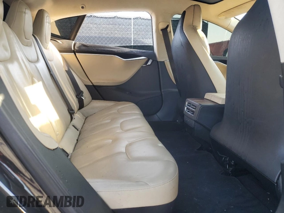 2017 Tesla Model S 100D with VIN 5YJSA1E2XHF194670, listed as a Copart auction lot 57919145 with 122,314 mi miles and Clean title. Bid and sale history available at DreamBid. Image 10.