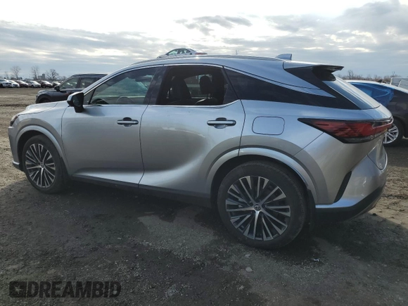 2024 Lexus RX 350h z VIN 2T2BBMCA7RC043618, wystawiony jako Copart lot #49391695 z przebiegiem 1 291 mil mil oraz Czysty tytuł • Clean title. Historia ofert i sprzedaży dostępna na DreamBid. Obrazek 2.