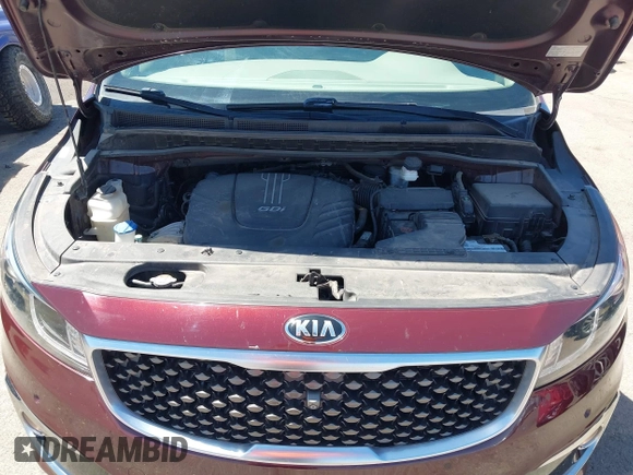 2015 Kia Sedona SX-L with VIN KNDME5C16F6032655, listed as a IAAI auction lot 42034681 with 84,426 mi miles and . Bid and sale history available at DreamBid. Image 10.