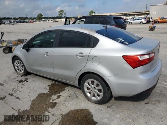2013 Kia Rio LX with VIN KNADM4A39D6240640, listed as a Copart auction lot 71702734 with Not Provided miles and Salvage Title. Bid and sale history available at carsss.com. Image 2.
