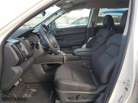 2024 Nissan Pathfinder SV with VIN 5N1DR3BA7RC238160, listed as a Copart auction lot 80734214 with 15,682 mi miles and Non Repairable. Bid and sale history available at carsss.com. Image 7.