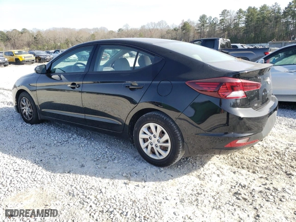 2020 Hyundai Elantra SE with VIN KMHD74LF2LU979369, listed as a Copart auction lot 48040995 with 43,791 mi miles and Salvage Title. Bid and sale history available at carsss.com. Image 2.