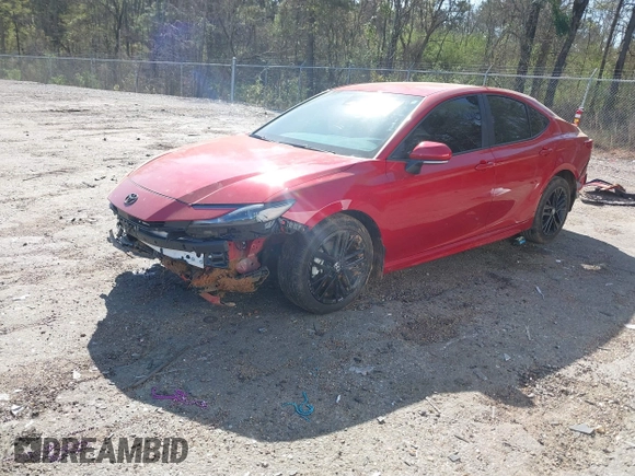 2025 Toyota Camry LE with VIN 4T1DAACK8SU010686, listed as a IAAI auction lot 41794721 with 8,080 mi miles and . Bid and sale history available at DreamBid. Image 21.