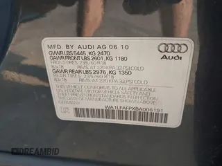 2011 Audi Q5 Premium Plus with VIN WA1LFAFPXBA006191, listed as a IAAI auction lot 42691469 with 122,692 mi miles and . Bid and sale history available at DreamBid. Image 9.