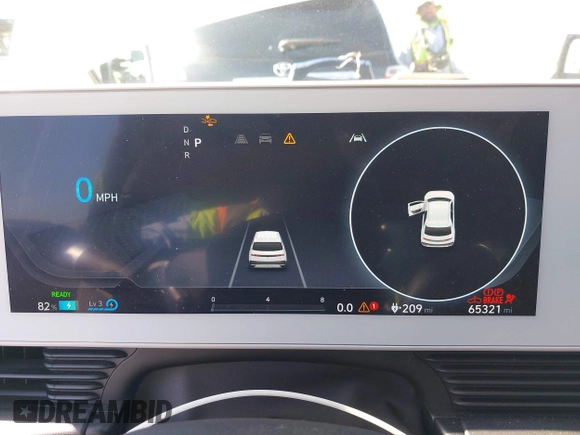 2023 Hyundai Ioniq 5 SE with VIN KM8KMDAF3PU176448, listed as a IAAI auction lot 42218598 with 65,321 mi miles and . Bid and sale history available at DreamBid. Image 7.