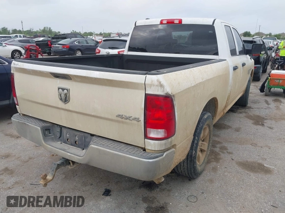2019 Ram 1500 Express z VIN 1C6RR7FT5KS726409, wystawiony jako IAAI lot #41837904 z przebiegiem 151 673 mil mil oraz . Historia ofert i sprzedaży dostępna na DreamBid. Obrazek 4.