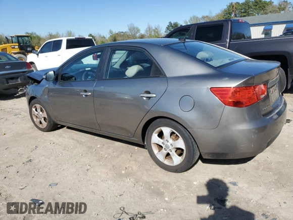 2010 Kia Forte EX with VIN KNAFU4A27A5270219, listed as a Copart auction lot 49459125 with 147,552 mi miles and Salvage Title. Bid and sale history available at carsss.com. Image 2.