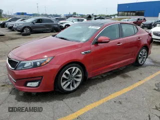 2015 Kia Optima SX Turbo with VIN 5XXGR4A64FG408491, listed as a Copart auction lot 59315544 with 112,518 mi miles and Clean Title. Bid and sale history available at carsss.com. Image 1.