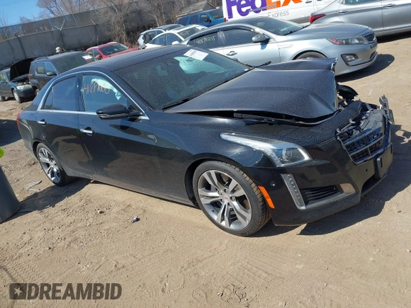 2014 Cadillac CTS Vsport Premium RWD z VIN 1G6AV5S81E0159352, wystawiony jako IAAI lot #41889600 z przebiegiem 94 859 mil mil oraz . Historia ofert i sprzedaży dostępna na DreamBid. Obrazek 1.