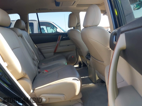 2010 Toyota Highlander Limited with VIN 5TDYK3EH9AS020291, listed as a IAAI auction lot 42643743 with 140,046 mi miles and . Bid and sale history available at DreamBid. Image 8.