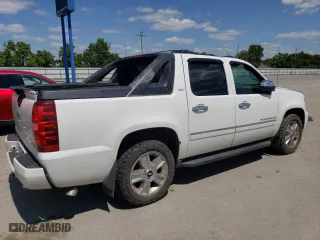 2009 Chevrolet Avalanche LTZ with VIN 3GNFK32079G177888, listed as a Copart auction lot 65956444 with 130,311 mi miles and Salvage Title. Bid and sale history available at carsss.com. Image 3.